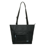 Roka Black Trafalgar B All Black Recycled Nylon Tote Bag