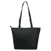 Roka Black Trafalgar B All Black Recycled Nylon Tote Bag