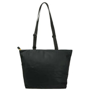 Roka Black Trafalgar B All Black Recycled Nylon Tote Bag