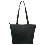 Roka Black Trafalgar B All Black Recycled Nylon Tote Bag