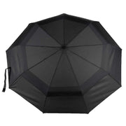 Roka Black Waterloo Recycled Nylon Umbrella