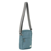 Roka Blue Bond Recycled Canvas Crossbody Bag