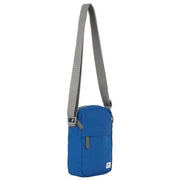 Roka Blue Bond Recycled Canvas Crossbody Bag