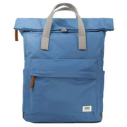 Roka Blue Canfield B Medium Recycled Nylon Backpack