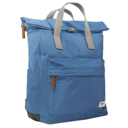 Roka Blue Canfield B Medium Recycled Nylon Backpack