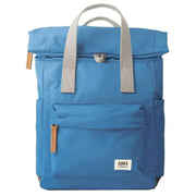 Roka Blue Canfield B Small Recycled Nylon Backpack