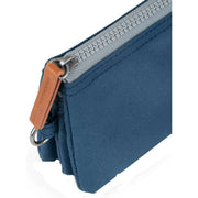 Roka Blue Carnaby Small Recycled Canvas Wallet