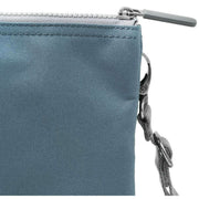 Roka Blue Carnaby XL Recycled Canvas Crossbody Bag