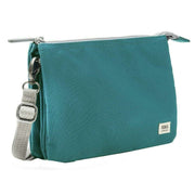 Roka Blue Carnaby XL Recycled Canvas Crossbody Bag