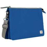 Roka Blue Carnaby XL Recycled Canvas Crossbody Bag