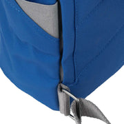 Roka Blue Finchley A Small Sustainable Canvas Backpack