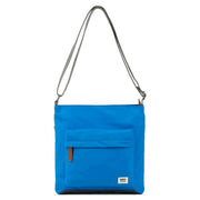 Roka Blue Kennington B Medium Recycled Nylon Crossbody Bag