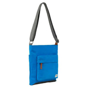 Roka Blue Kennington B Medium Recycled Nylon Crossbody Bag