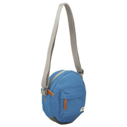 Roka Blue Paddington B Small Sustainable Nylon Crossbody Bag