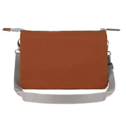 Roka Brown Carnaby XL Recycled Canvas Cross Body Bag