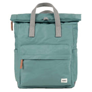 Roka Green Canfield B Medium Sustainable Nylon Backpack