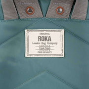 Roka Green Canfield B Medium Sustainable Nylon Backpack