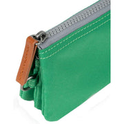 Roka Green Carnaby Small Recycled Canvas Wallet