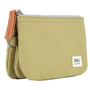 Roka Green Carnaby Small Recycled Canvas Wallet