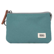 Roka Green Carnaby Small Sustainable Canvas Wallet