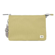 Roka Green Carnaby XL Recycled Canvas Cross Body Bag