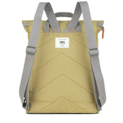 Roka Green Finchley A Large Recycled Canvas Backpack