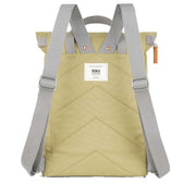 Roka Green Finchley A Medium Recycled Canvas Backpack