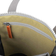 Roka Green Finchley A Small Recycled Canvas Backpack