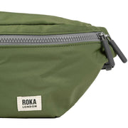 Roka Green Jubilee Medium Recycled Nylon Sling Bag