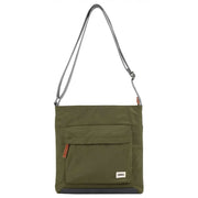 Roka Green Kennington B Medium Sustainable Nylon Cross Body Bag