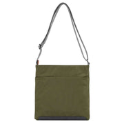 Roka Green Kennington B Medium Sustainable Nylon Cross Body Bag