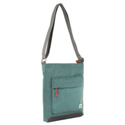 Roka Green Kennington B Medium Sustainable Nylon Cross Body Bag