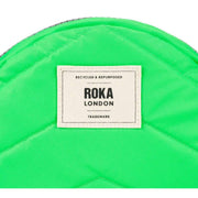 Roka Green Paddington B Small Recycled Nylon Crossbody Bag