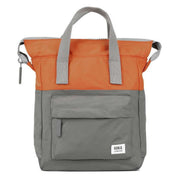 Roka Grey Bantry B Small Creative Waste Two Tone Recycled Nylon Backpack