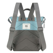 Roka Grey Bantry B Small Creative Waste Two Tone Recycled Nylon Backpack