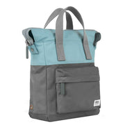 Roka Grey Bantry B Small Creative Waste Two Tone Recycled Nylon Backpack