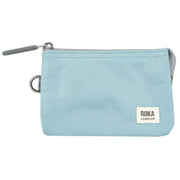 Roka Grey Carnaby Small Creative Waste Two Tone Recycled Nylon Wallet