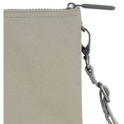 Roka Grey Carnaby XL Recycled Canvas Crossbody Bag