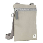 Roka Grey Chelsea Sustainable Canvas Pocket Sling Bag