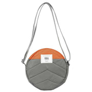 Roka Grey Paddington B Creative Waste Two Tone Recycled Nylon Crossbody Bag