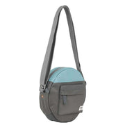 Roka Grey Paddington B Creative Waste Two Tone Recycled Nylon Crossbody Bag