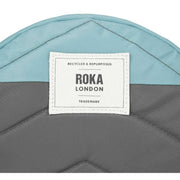 Roka Grey Paddington B Creative Waste Two Tone Recycled Nylon Crossbody Bag