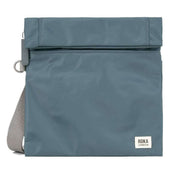 Roka Grey Stratford Recycled Nylon Sling Bag