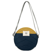 Roka Navy Paddington B Creative Waste Two Tone Recycled Nylon Crossbody Bag