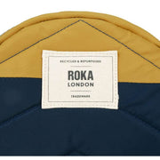 Roka Navy Paddington B Creative Waste Two Tone Recycled Nylon Crossbody Bag