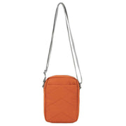 Roka Orange Bond Recycled Canvas Crossbody Bag