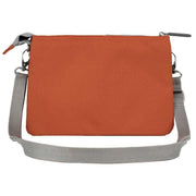 Roka Orange Carnaby XL Recycled Canvas Crossbody Bag