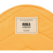 Roka Orange Paddington B Small Recycled Nylon Crossbody Bag