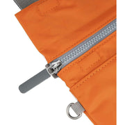 Roka Orange Stratford Recycled Nylon Sling Bag