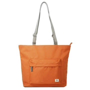 Roka Orange Trafalgar B Recycled Canvas Tote Bag